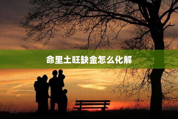 命里土旺缺金怎么化解