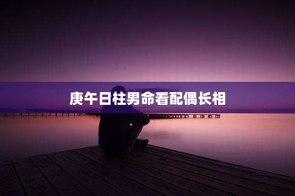 庚午日柱男命看配偶长相