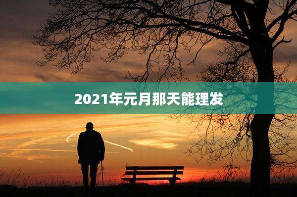 2021年元月那天能理发