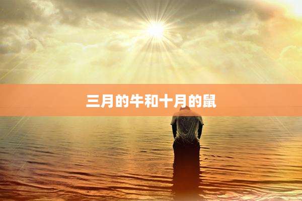 三月的牛和十月的鼠
