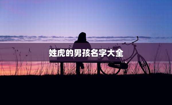 姓虎的男孩名字大全