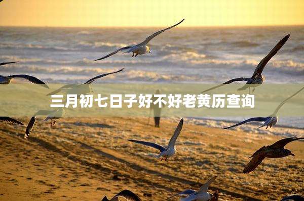 三月初七日子好不好老黄历查询