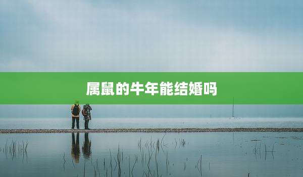 属鼠的牛年能结婚吗