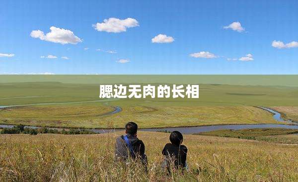 腮边无肉的长相