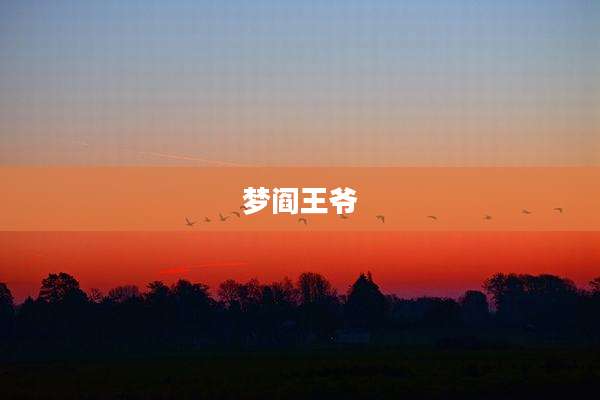 梦阎王爷