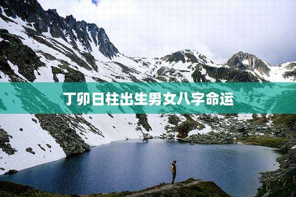 丁卯日柱出生男女八字命运