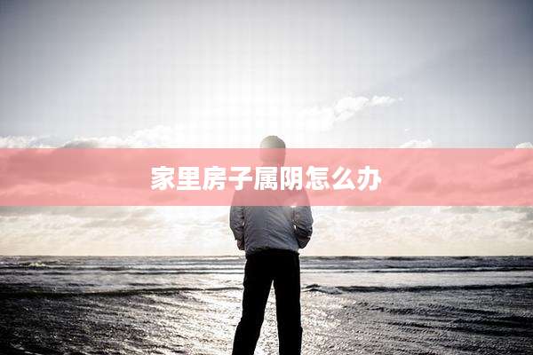 家里房子属阴怎么办