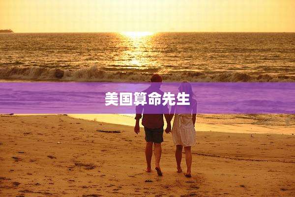 美国算命先生
