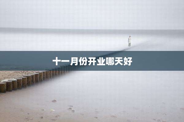 十一月份开业哪天好