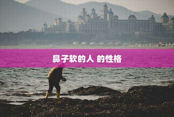 鼻子软的人 的性格