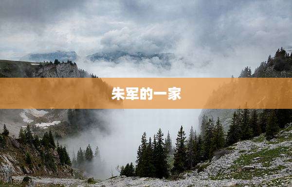 朱军的一家