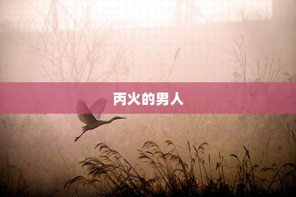 丙火的男人