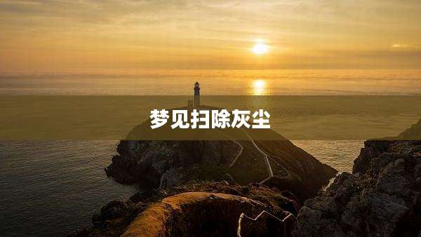 梦见扫除灰尘