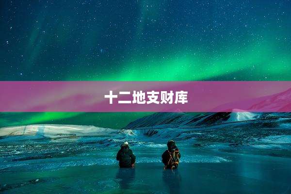 十二地支财库