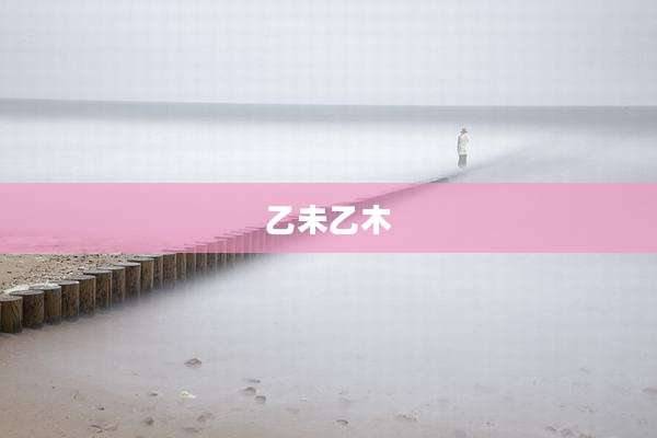 乙未乙木
