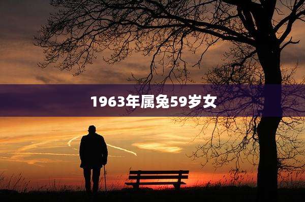 1963年属兔59岁女