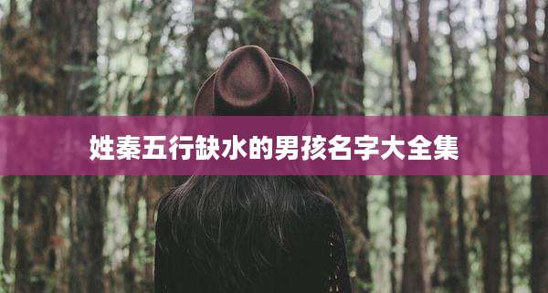 姓秦五行缺水的男孩名字大全集