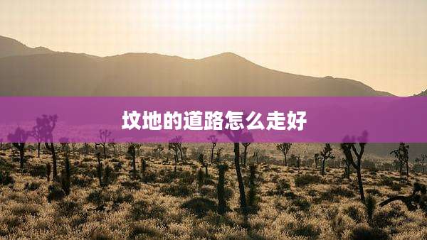 坟地的道路怎么走好