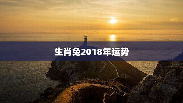 生肖兔2018年运势