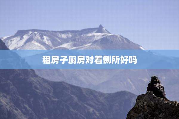租房子厨房对着侧所好吗