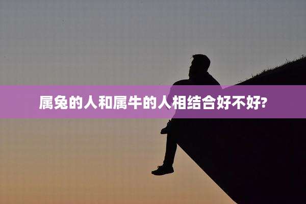 属兔的人和属牛的人相结合好不好?