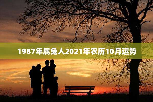 1987年属兔人2021年农历10月运势