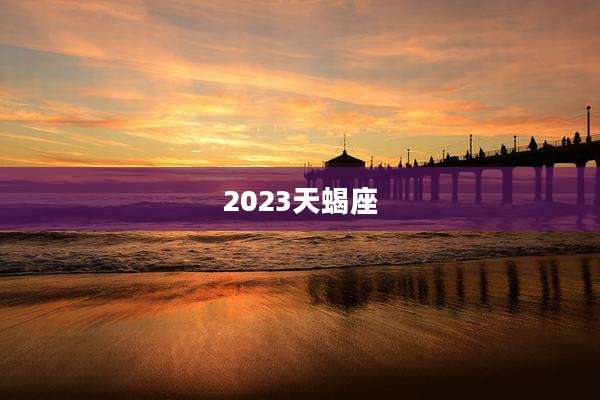 2023天蝎座