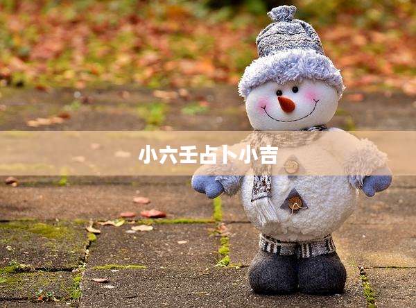 小六壬占卜小吉