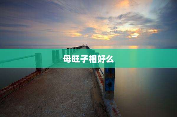母旺子相好么