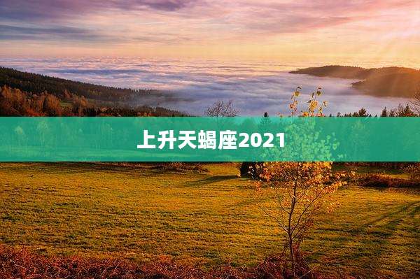 上升天蝎座2021