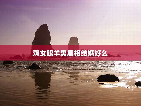 鸡女跟羊男属相结婚好么