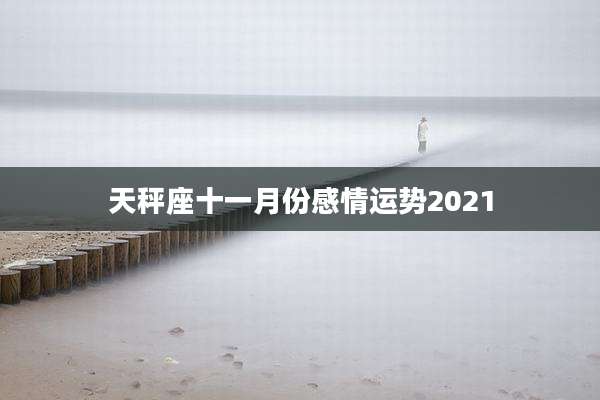 天秤座十一月份感情运势2021