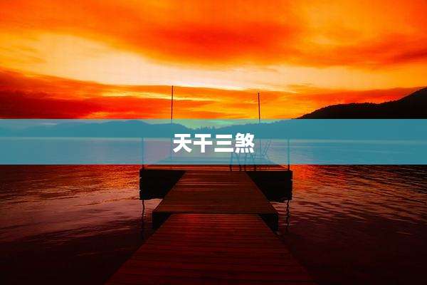 天干三煞