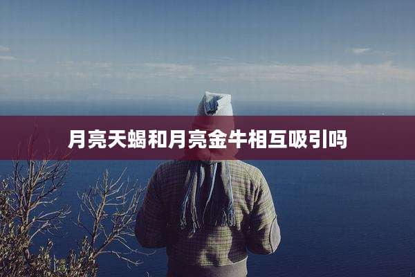 月亮天蝎和月亮金牛相互吸引吗