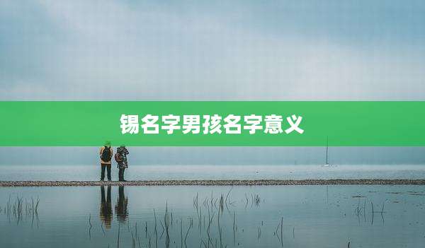 锡名字男孩名字意义
