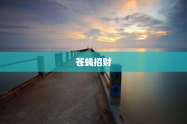 苍蝇招财