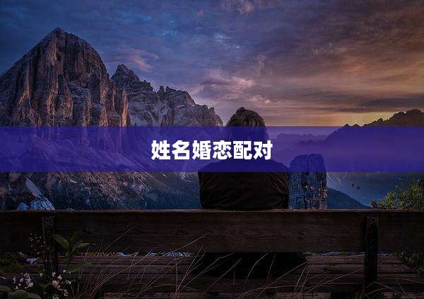 姓名婚恋配对