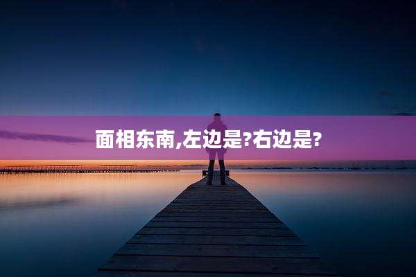面相东南,左边是?右边是?