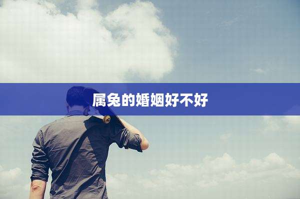 属兔的婚姻好不好