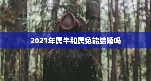 2021年属牛和属兔能结婚吗