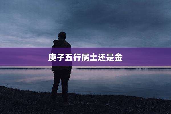 庚子五行属土还是金