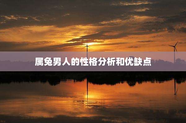 属兔男人的性格分析和优缺点