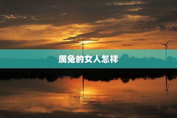 属兔的女人怎样