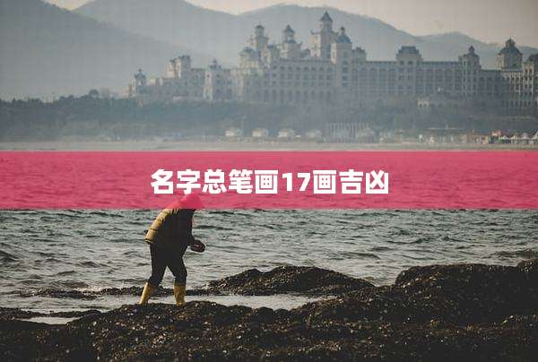 名字总笔画17画吉凶
