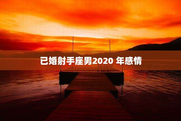 已婚射手座男2020 年感情