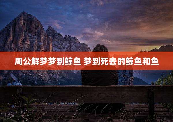周公解梦梦到鲸鱼 梦到死去的鲸鱼和鱼