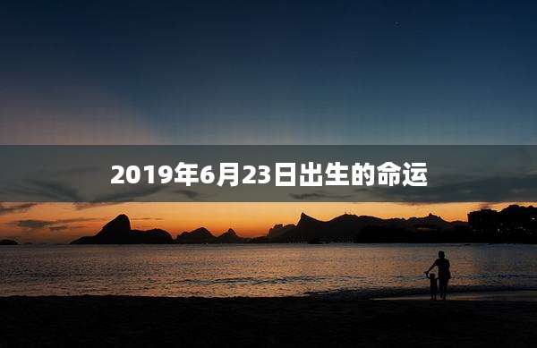 2019年6月23日出生的命运