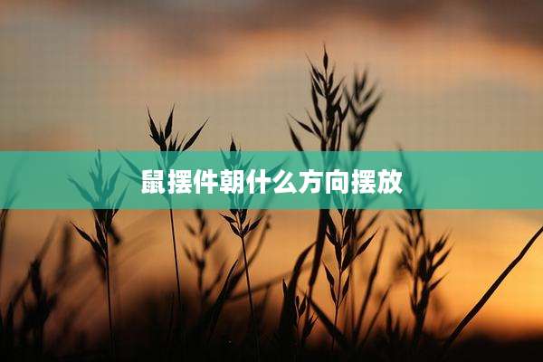 鼠摆件朝什么方向摆放