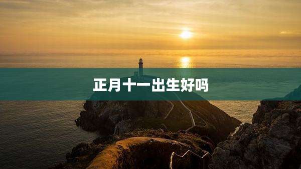 正月十一出生好吗