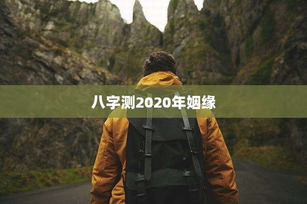 八字测2020年姻缘